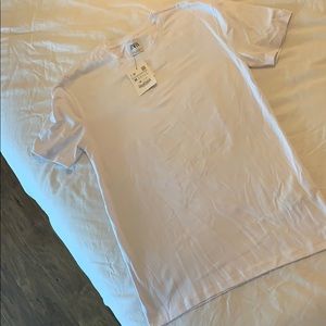 Zara slim fit men’s white T-shirt